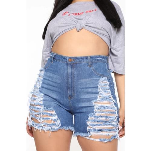 MultiBest Womens Ripped Jeans