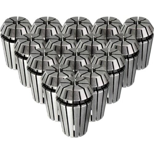 High Quality 13 Piece ER11 Collets 1mm 2mm 3mm 4mm 5mm 6mm 7mm Set For CNC Milling Tool Engraving Machine