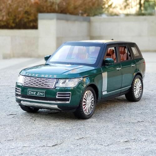 High Simulation Exquisite Model Baby Toys: RAStar Car Styling Luxury SUV Car Model 1:24 Alloy Car Model Excellent Gifts