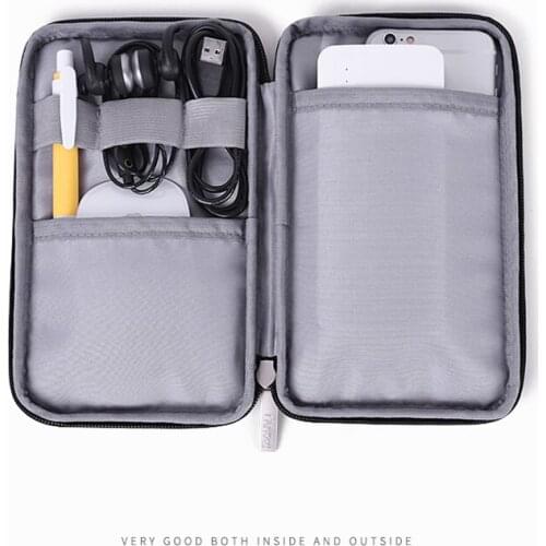 Digital storage bag power data cable charger accessory portable finishing mobile hard drive protection Travel Storage Bag