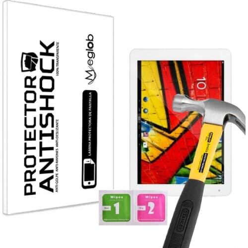 Screen protector Anti-Shock Anti-scratch Anti-Shatter compatible with Tablet Woxter Nimbus 98 Q