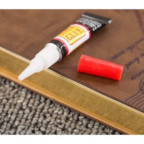 1Pc Liquid Instant Strong Super Glue 502 Wood Leather Rubber Metal Cyanoacrylate Glass Stationery Store Touch Screen Adhesive