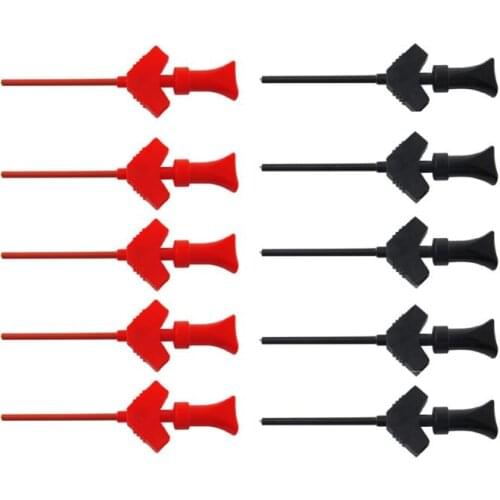 10Pcs P5003 Probe for Logic Analyzer Mini Grabber SMD IC Test Hook Clip Testing Accessories