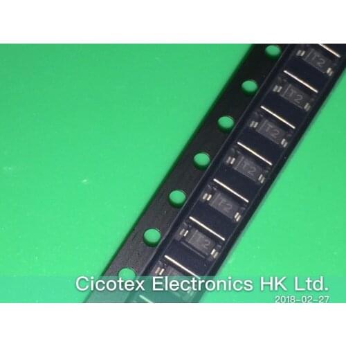 100pcs/lot BAV20W T2 SOD-123 DIODE GEN PURP 150V 250MA SOD123 BAV20 BAV20W-T2