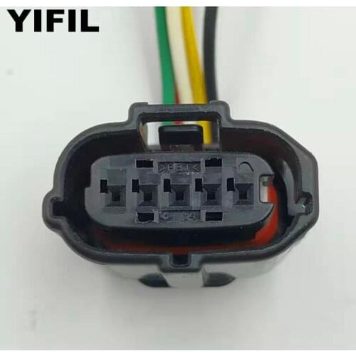 2/4/10pcs/lot 5 Pin/Way Female Connector Meter Air Flow Plug Socket With Wire Pigtail For Toyota Camry Isuzu and Chev 6189-1046