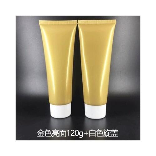 300pcs/lot 120g 120ml soft tube cream lotion bottle/plastic PE hoses/cosmetic packaging empty bottles
