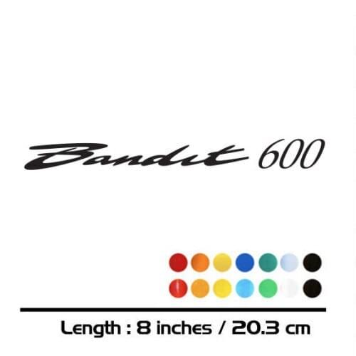 Motorcycle sticker accessories bike Fuel tank Wheels helmet notebook Luggage reflective MOTO car sign decal For UZUKI BANDIT 600