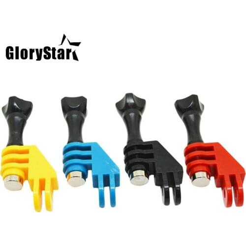 GloryStar For Gopro Accessories 90 Degree Tripod Mount for Gopro Hero 8 7 6 5 4 3 Xiaomi Yi Sjcam OSMO MAX Sj7000 Action Camera