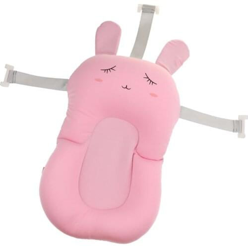 Baby Bath Cushion Newborn Bath Anti-Slip Cushion Seat Pad for 0-12 Month