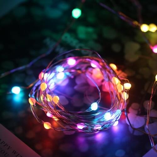 Fairy Light Colorful Light String Smart LED Light String Lights Decoration Led Lamp String for Christmas New Year Celebration