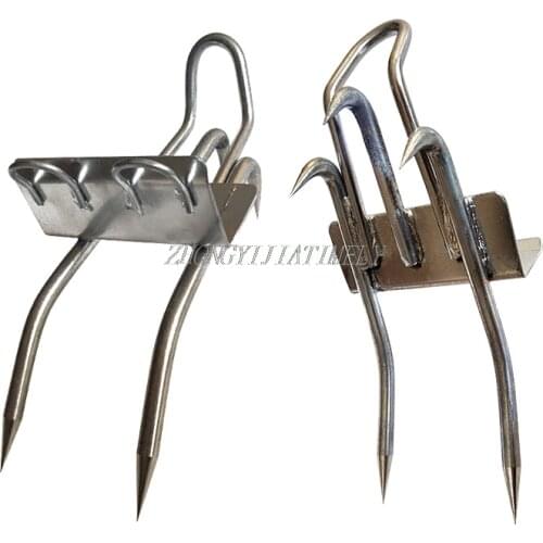 Stainless steel tree climbing tool, five-claw tree climbing cat claw, non-slip universal tree climbing equipment