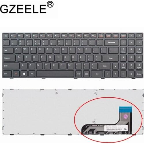 GZEELE NEW Laptop Keyboard for Lenovo keyboard b5010 50 30015 10015iby 10015ibd keyboard US