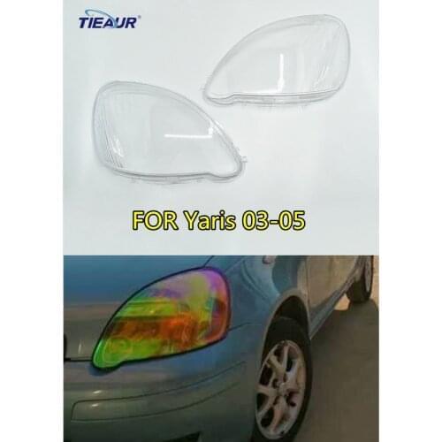 Headlamp Lens Cover for YARIS 2003 2004 2005 Auto Car Transparent Clear Shell DIY