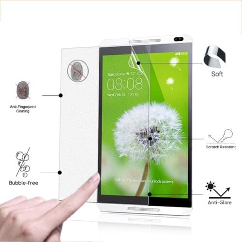 BEST Anti-Glare Matte screen protector film For HUAWEI MediaPad M1 S8-303L 8.0" front screen protective film with retail package