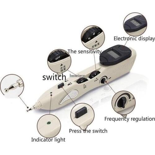 Channels and collaterals acupuncture point massage pen pen body massage acupuncture automatic electric massager