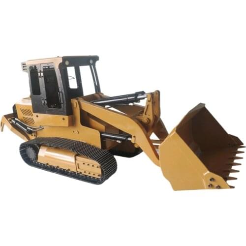 The Model of the New Type of large Load All Metal Hydraulic Simulation Remote Control Wireless Large Forklift Engineering Vehicl