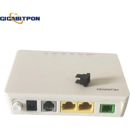 Free shipping HG8120C 1GE+ 1FE+ 1TEL SC APC ONU ONT Gpon optical fiber network modem English version without box and power