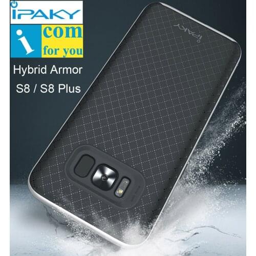 Original iPaky Hybrid Cover Case For Samsung Galaxy S8 Plus Slim Armor Protector Shell Frame + Silicone