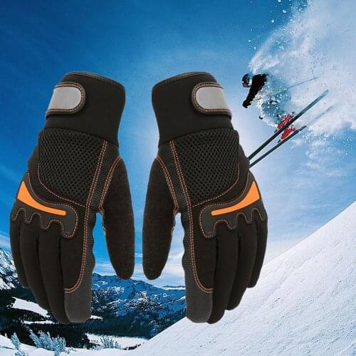 1 Pair Gloves Insulated Winter Cold Weather Ski Gloves Adult Keep Warm Waterproof Windproof Snowproof Product bicycle Glove