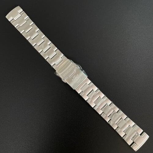 STEELDIVE SD1962 Official Stainless Steel Strap Diving Strap 20mm Width SD1962 03L Replacement Strap