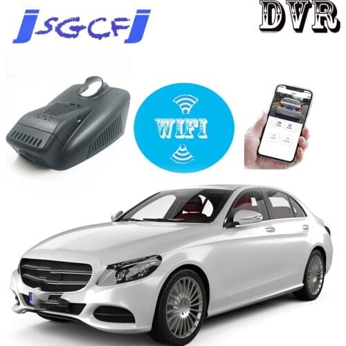 Special Car Road Record WiFi DVR Dash Camera Driving Video Recorder HD Night Vision For Mercedes Benz C MB W205 2014~2021