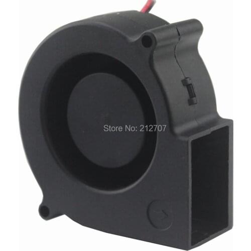 10 Pcs Gdstime 7530 Turbo Centrifugal Fan Blower 24V 75mm x 30mm 2 Pin Exhaust Cooling Cooler