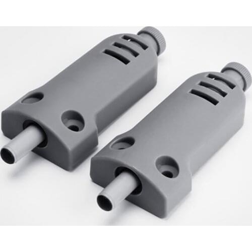 ABS Push to Open Door Catches for Kitchen Cabinet Cupboard Wardrobe Adjustable Silent Heavy Duty Buffer Sliding Door Buffer