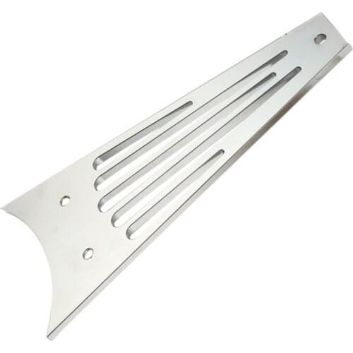 Chrome Frame Grill Cover For Harley Touring Street Road Glide Ultra FLTRU Electra Glide Classic FLHTC 09-13 Motorcycle