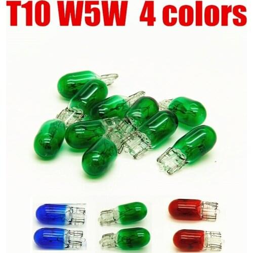 10000 pcs car t10 halogen w5w 194 158 wedges 12v 5w xexon lamp warm white amber instrument light reading light clearance lamp