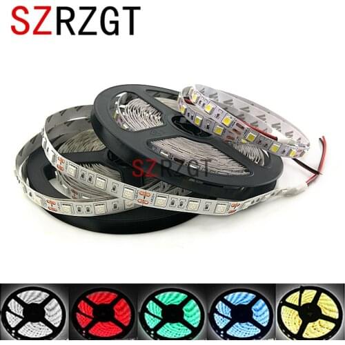 1m 2m 3m 4m 5m DC12V Flexible LED Strip light 5050SMD IP20 Non-waterproof High Bright 10mm RGB LED Tape
