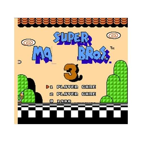 Super Mali Bros 3 Region Free 60 Pin 8Bit Game Card For Subor Game Players