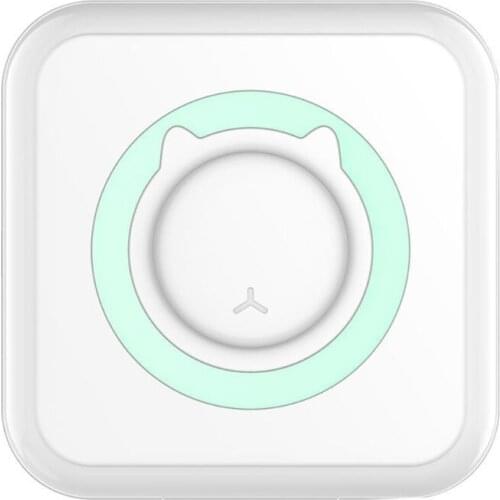 Pocket Thermal Printer Portable Mini Wirelessly BT USB Connect 200dpi Photo Label Memo List Printing Wireless Printer