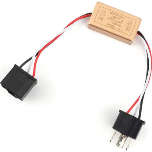 LF-300B Strobe Flash Module H4 Socket Burst Flash Mode for LED Headlight Foglight