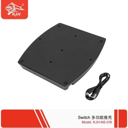 Multifunctional 5 LED Dual Charging Station Dock Storging Charger Stand for Nintend Switch Console Joy Pad Pro Game Controllers