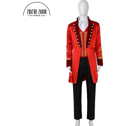 New Arrival The Greatest Showman P. T. Barnum Cosplay Costume Circus Halloween Costume For Christmas party Custom Made