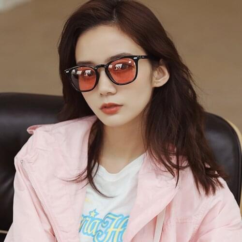 AORON Aluminum Magnesium Leg Polarized Round Sun Glasses TR Frame Photochromic Sunglasses Men /Women Classic 581