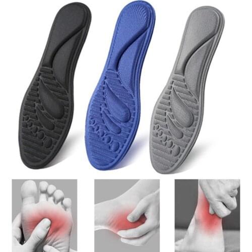 1Pair Memory Foam Insoles For Shoes Sole Mesh Deodorant Breathable Cushion Running Insoles For Feet Man Women Orthopedic Insoles