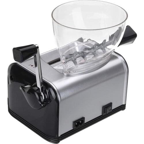 XNEMON New 220V Automatic Electric Tobacco Roller Maker Inject 8mm Tube Portable Smoking Tool Making Rolling Cigarette Machine