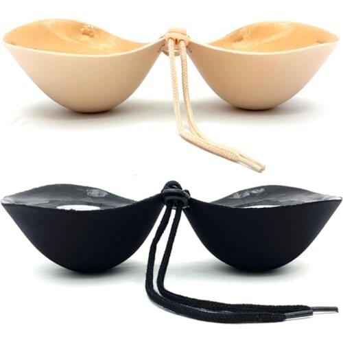 Women Breast Petals Reusable Lift Nipple Cover Invisible Adhesive Silicone Push Up Sexy Backless Breast Cover