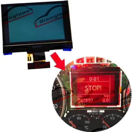 Qianyinuo 2PCS New Dashboard LCD Display For Volkswagen Golf 5/Golf 6/Touran / Passat, Sagitar and Skoda LCD instrument Screen