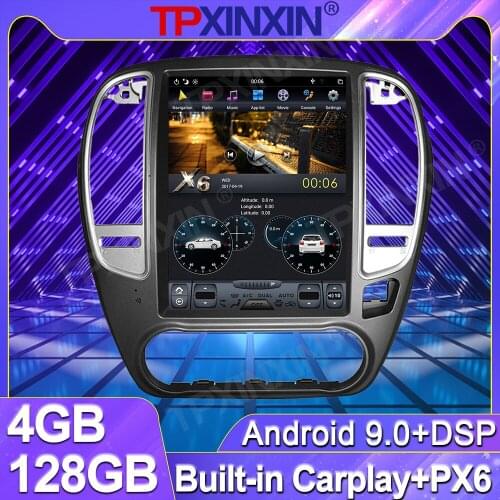 4+128G For Nissan sylphy 2005-2012 Android9.0 Tesla Vertical Screen Car Auto Stereo radio bluetooth multimedia player GPS navi