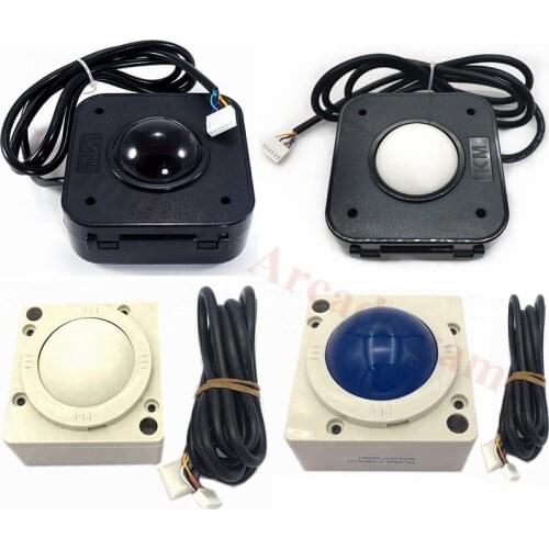 Arcade transparent illuminated Trackball LED 45mm for 60 in 1 vertical Game Multigames Multijuegos PCB Board