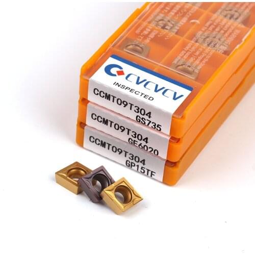 CCMT09T304 VP15TF UE6020 US735 CCMT09T308 CNC machine tool lathe tool high quality carbide car blade