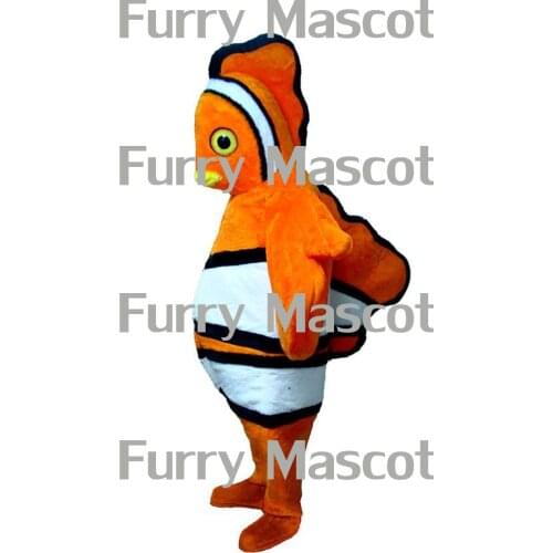 Clownfish Acrobat Christmas Cosplay Unisex Cute Newly Mascot ostume Suit Cosplay Party Game Dress Outfit Adult Gift A