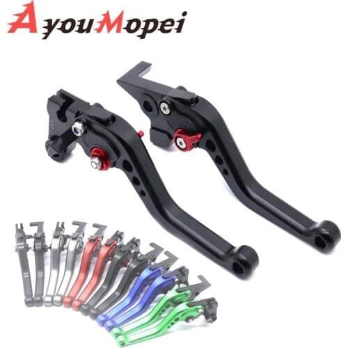 Short Brake Clutch Levers For SUZUKI RV 200 VanVan/ SV650/S 2017, DL 650 V-STROM 13-17 Motorcycle Accessories Adjustable