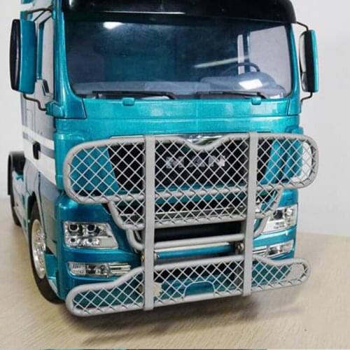 Metal Front Bumper for Scale 1/14 TAMIYA MAN RC Tractor Truck Model Hobby Car