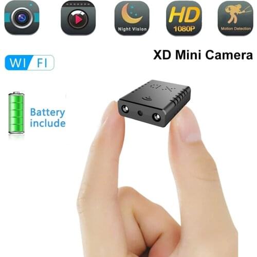 Mini Secret Wifi Camera Full HD 1080P Home Security Camcorder Night Vision Micro ip Cam Motion Detection Video Voice Recorder