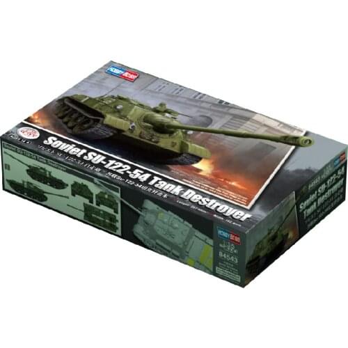 HobbyBoss 84543 1/35 Soviet SU-122-54 Tank Destroyer Military Assembly Model Kit