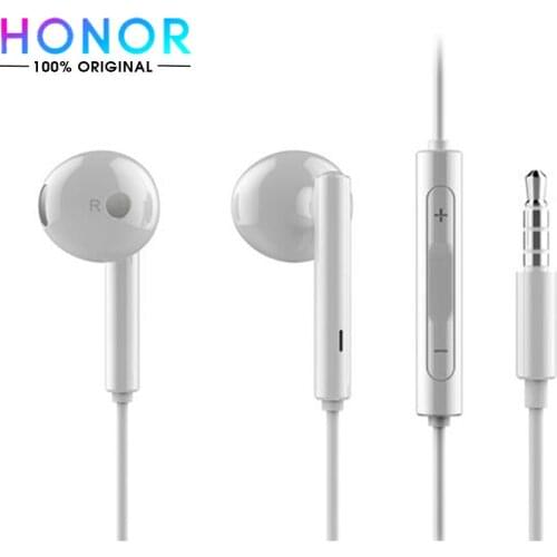 Honor AM115 Earphone 3.5mm In-Ear Earbud Headset Wired Controller Headphone for Honor 3C LTE/4C/4X/6/6 Plus/7/P6S-U00/P7/P8