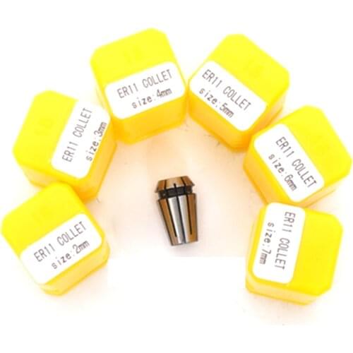 NEW 1pcs ER11 1-7mm 1/4 1/8 spring collet chuck for CNC Milling Lathe Tool spindle motor